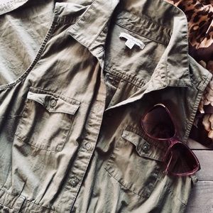 American Eagle Outfitters Army Green Dress Size 8